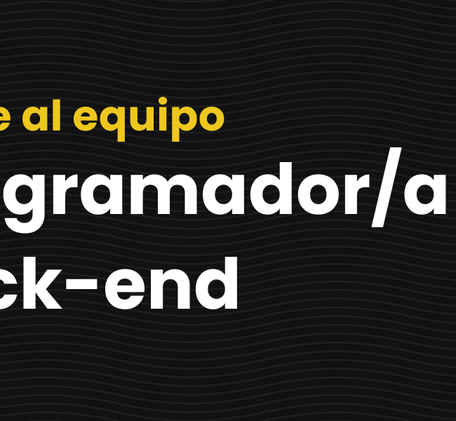 programador back-end